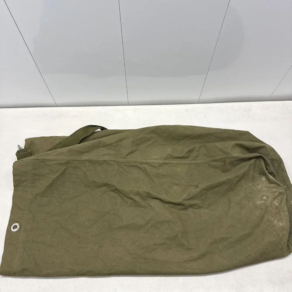 American Camper Stock 730 Military Army Duffel / Sea Bag Luggage Top Load Green